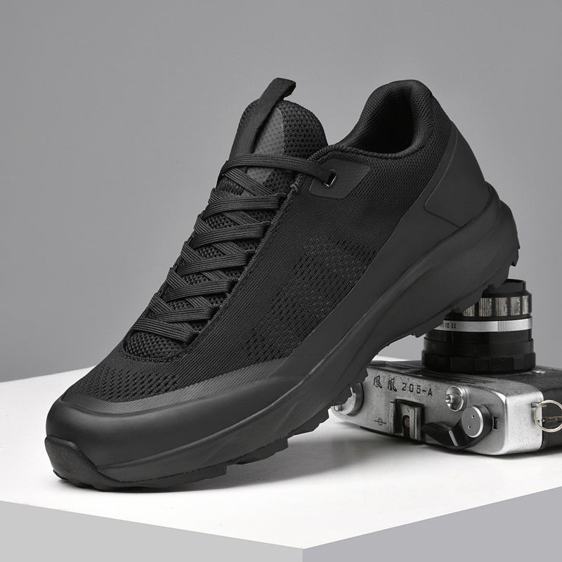 Men's & Low-Cut Hiking Shoes - Breathable Anti-Slip Outdoor Sneakers with \u002FRubber Sole, All-Terrain Traction for Walking, Trekking & Casual Wear - Low-Top Sports Shoes for Men & (Comfortable Durable)