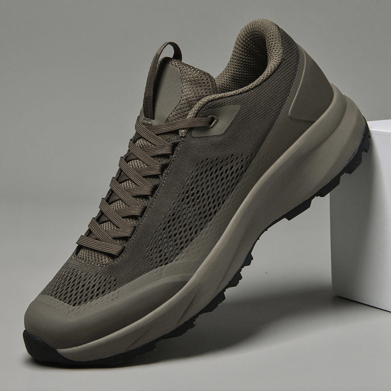 Men's & Low-Cut Hiking Shoes - Breathable Anti-Slip Outdoor Sneakers with \u002FRubber Sole, All-Terrain Traction for Walking, Trekking & Casual Wear - Low-Top Sports Shoes for Men & (Comfortable Durable)