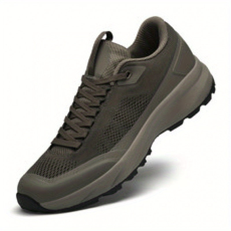 Men's & Low-Cut Hiking Shoes - Breathable Anti-Slip Outdoor Sneakers with \u002FRubber Sole, All-Terrain Traction for Walking, Trekking & Casual Wear - Low-Top Sports Shoes for Men & (Comfortable Durable)